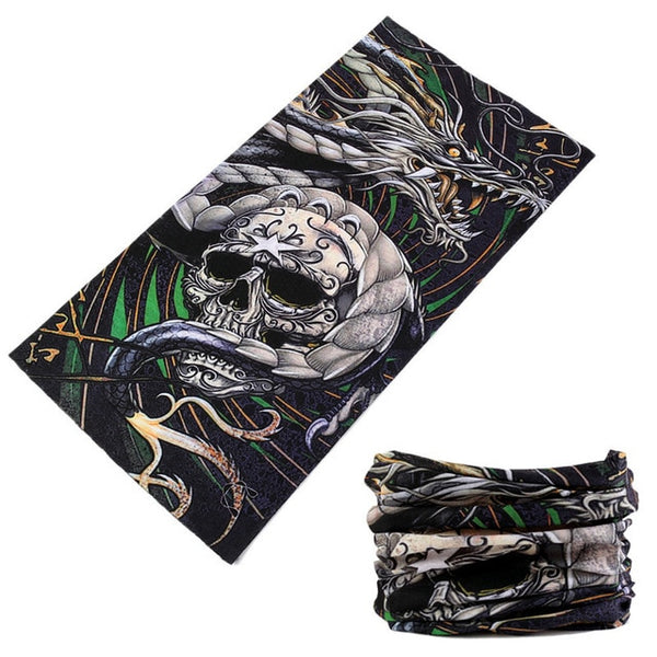 buffe Magic Head Scarf Multifunctional Cycling Bandana Outdoor Headdress Sport Face Shield Mask Unisex Headband Fishing Baff