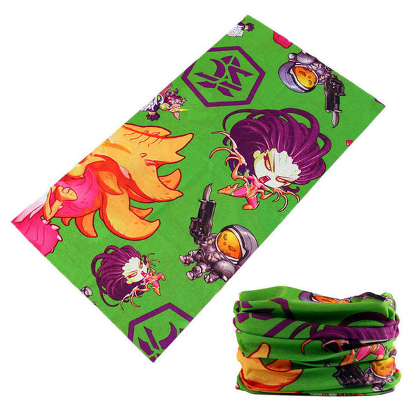 buffe Magic Head Scarf Multifunctional Cycling Bandana Outdoor Headdress Sport Face Shield Mask Unisex Headband Fishing Baff