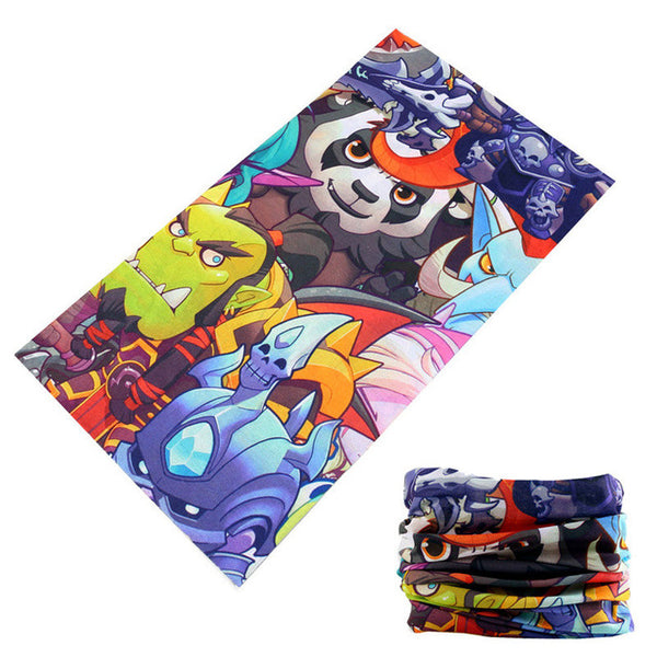 buffe Magic Head Scarf Multifunctional Cycling Bandana Outdoor Headdress Sport Face Shield Mask Unisex Headband Fishing Baff