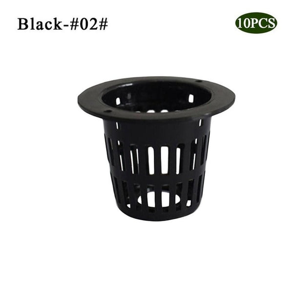 10pcs Heavy Duty Hydroponic Mesh Pot Net Cup Basket Hydroponic Aeroponic Plant Grow Garden Clone