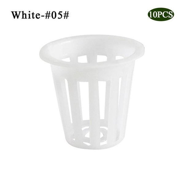 10pcs Heavy Duty Hydroponic Mesh Pot Net Cup Basket Hydroponic Aeroponic Plant Grow Garden Clone