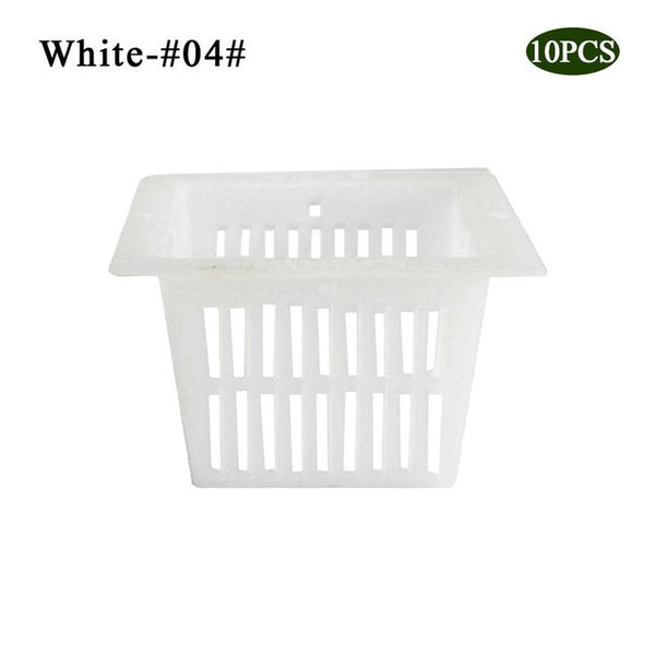 10pcs Heavy Duty Hydroponic Mesh Pot Net Cup Basket Hydroponic Aeroponic Plant Grow Garden Clone