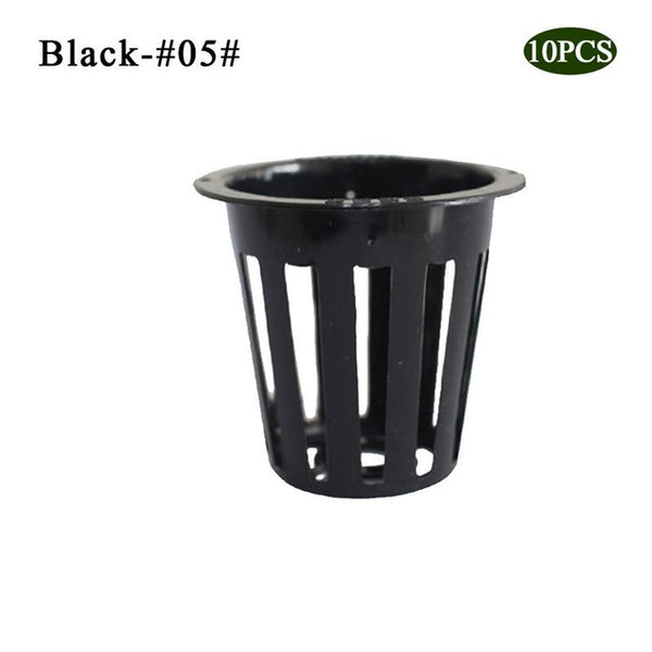 10pcs Heavy Duty Hydroponic Mesh Pot Net Cup Basket Hydroponic Aeroponic Plant Grow Garden Clone