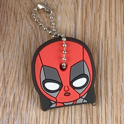 1pcs cartoon Silicone Protective key Case Cover For key Control Dust Cover Holder Organizer Home Accessories Supplies