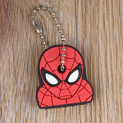 1pcs cartoon Silicone Protective key Case Cover For key Control Dust Cover Holder Organizer Home Accessories Supplies