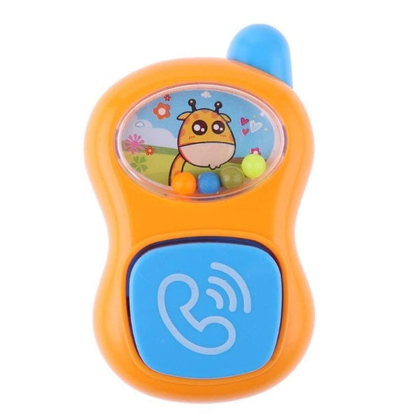 Baby Toy Cartoon Cute Early Educational Plastic Hand Rattles toy Music Sound Appease Toys Kids Newborn 0-12M Gifts