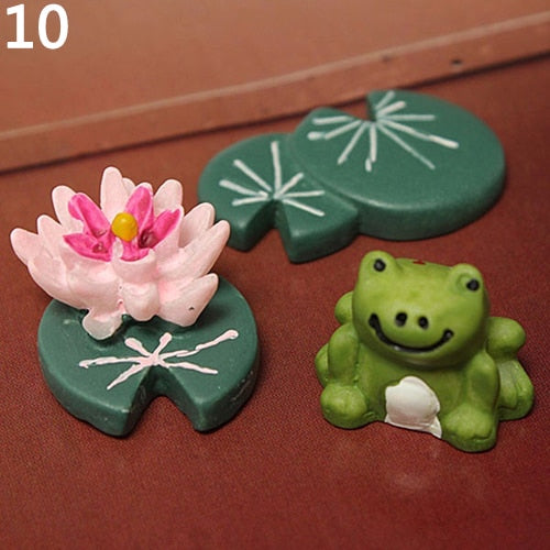 3Pcs Dollhouse Bonsai Craft Micro Landscape DIY Flower Pot Miniature Decor Set Yard & Garden Decor