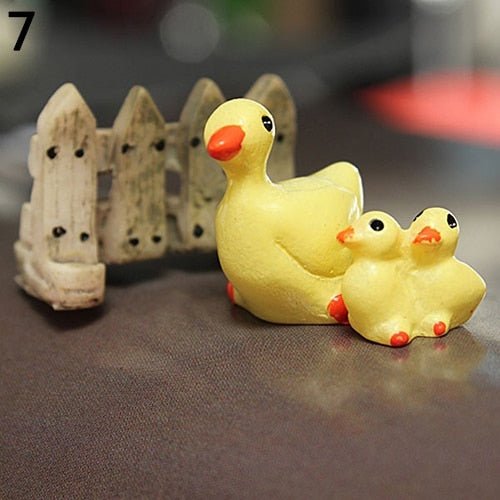 3Pcs Dollhouse Bonsai Craft Micro Landscape DIY Flower Pot Miniature Decor Set Yard & Garden Decor