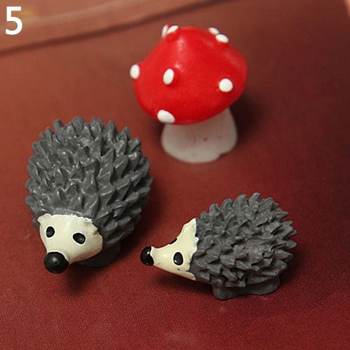 3Pcs Dollhouse Bonsai Craft Micro Landscape DIY Flower Pot Miniature Decor Set Yard & Garden Decor