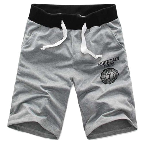 Summer Men Casual Beach Shorts Five Sub Pants Waistband Classic