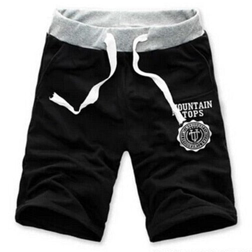 Summer Men Casual Beach Shorts Five Sub Pants Waistband Classic