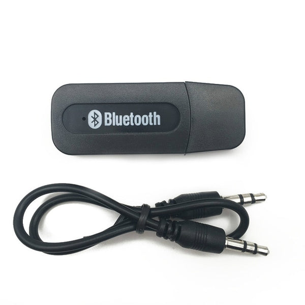 USB Bluetooth Aux Wireless Portable Mini Car Bluetooth Music Audio Receiver Adapter 3.5mm Stereo Audio for iPhone Android phones