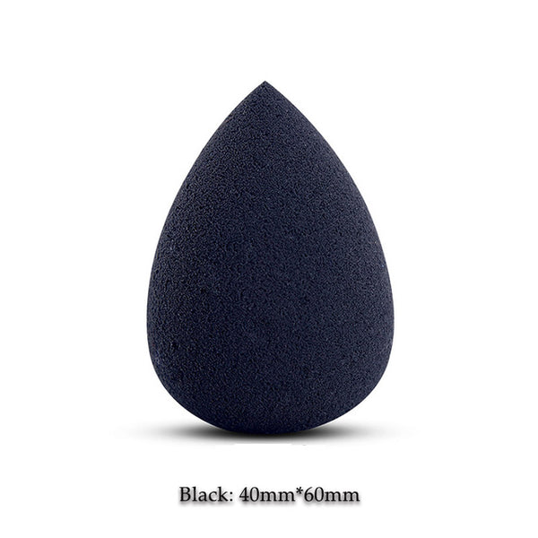 BIOAUNT New 6 Colors of Pro Face Foundation Sponge Powder Puff Drop-shaped Smooth Cosmetic Puff Beauty Makeup Assistant Tools