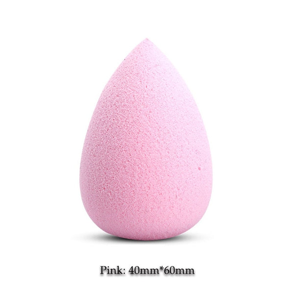 BIOAUNT New 6 Colors of Pro Face Foundation Sponge Powder Puff Drop-shaped Smooth Cosmetic Puff Beauty Makeup Assistant Tools