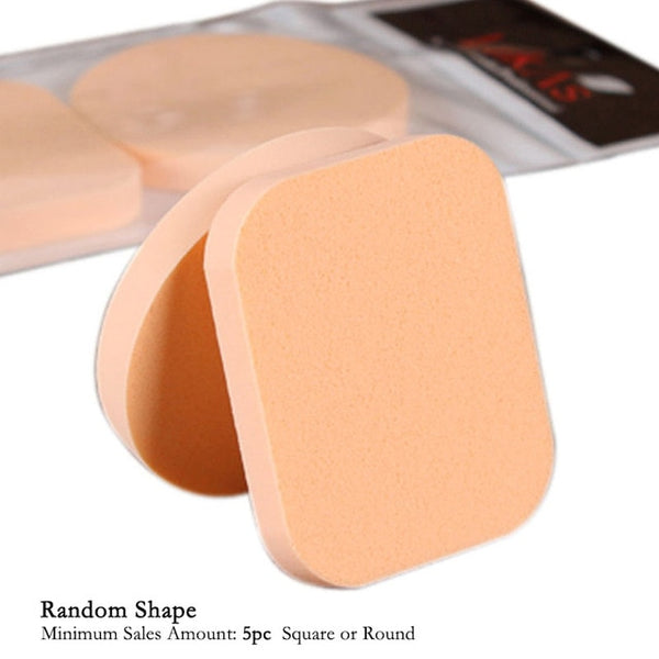 BIOAUNT New 6 Colors of Pro Face Foundation Sponge Powder Puff Drop-shaped Smooth Cosmetic Puff Beauty Makeup Assistant Tools