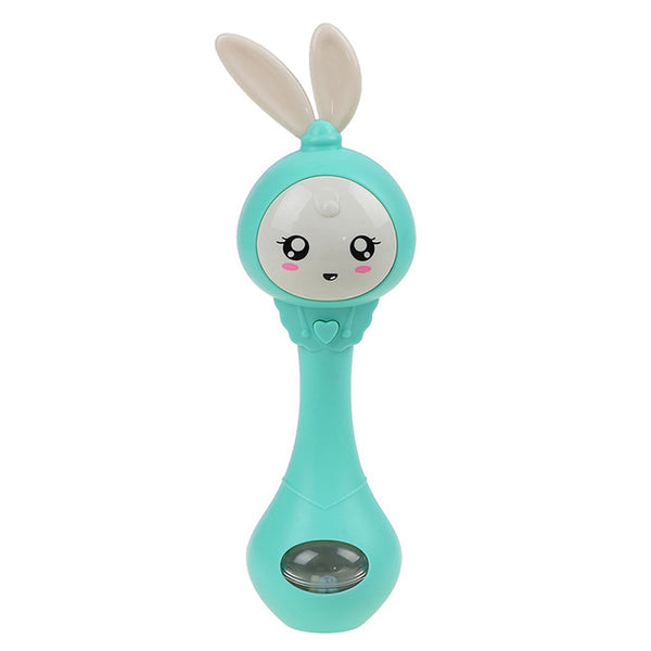 Baby Hand Rattles Bells Toy Cute Music Rabbit Bell Toy Early Educational Hand Ring Bell Toy Kids Gift