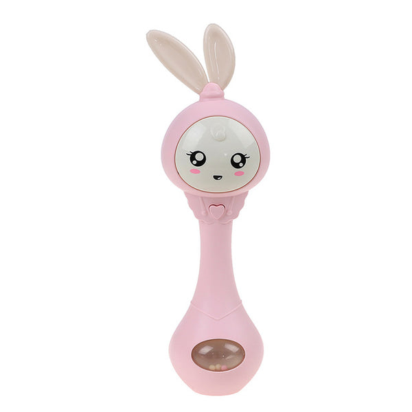 Baby Hand Rattles Bells Toy Cute Music Rabbit Bell Toy Early Educational Hand Ring Bell Toy Kids Gift