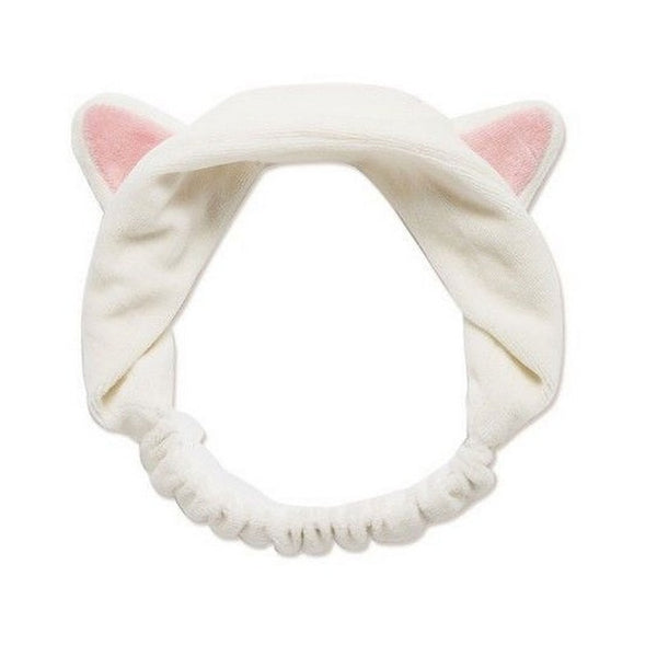 Cat Ear Hair Band Washing Face Head Wrap Headband Bath Wash Spa Hairband Facial Cleaning Beauty Tool